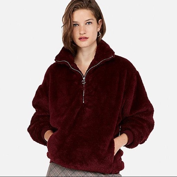 express quarter zip fleece